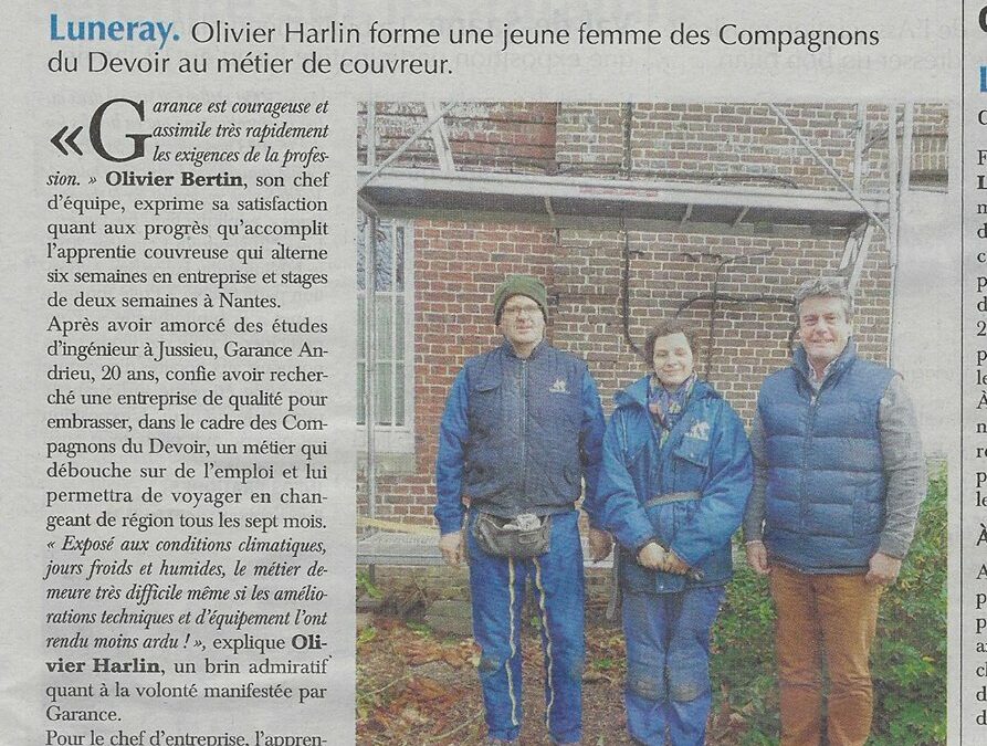 L’apprentissage chez Harlin Couverture